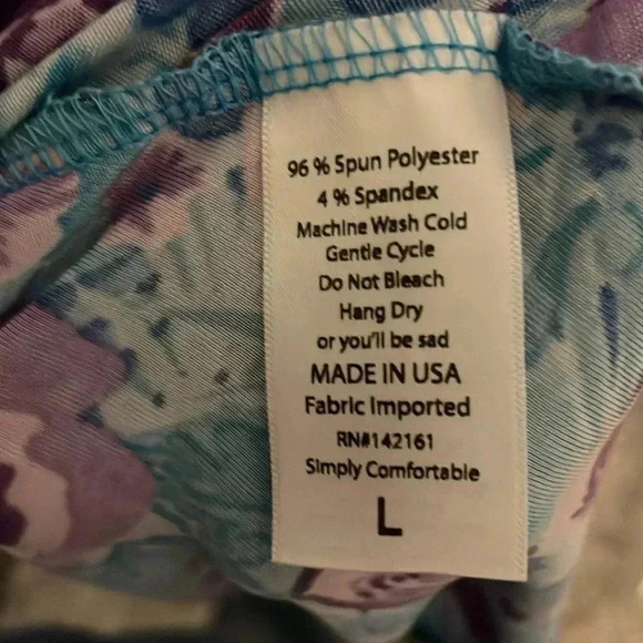 LulaRoe Maxi Skirt Floral Print Flares Out High Waisted NWT - Picture 5 of 5